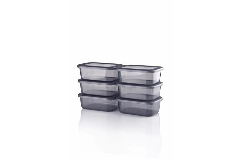 Ornel Oppbevaringsbokser 9 cm - Antrasitt - Oppbevaring - Oppbevaring til småting - Oppbevaringsbokser - Plastkurv & plastboks