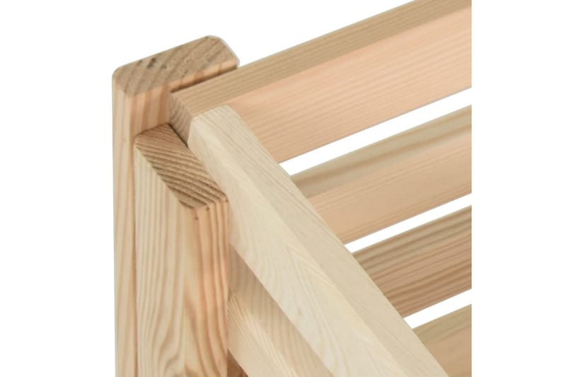 Potetkasse 60x40x50 cm heltre furu - Brun - Oppbevaring - Oppbevaring til småting - Oppbevaringsbokser