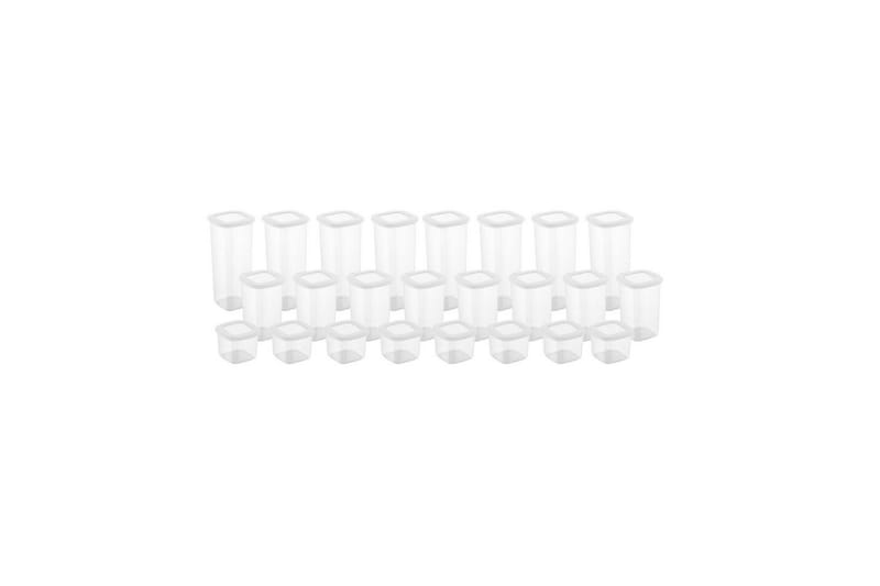 Syril Oppbevaringsbokser 10 cm - Hvit - Oppbevaring - Oppbevaring til småting - Oppbevaringsbokser - Plastkurv & plastboks