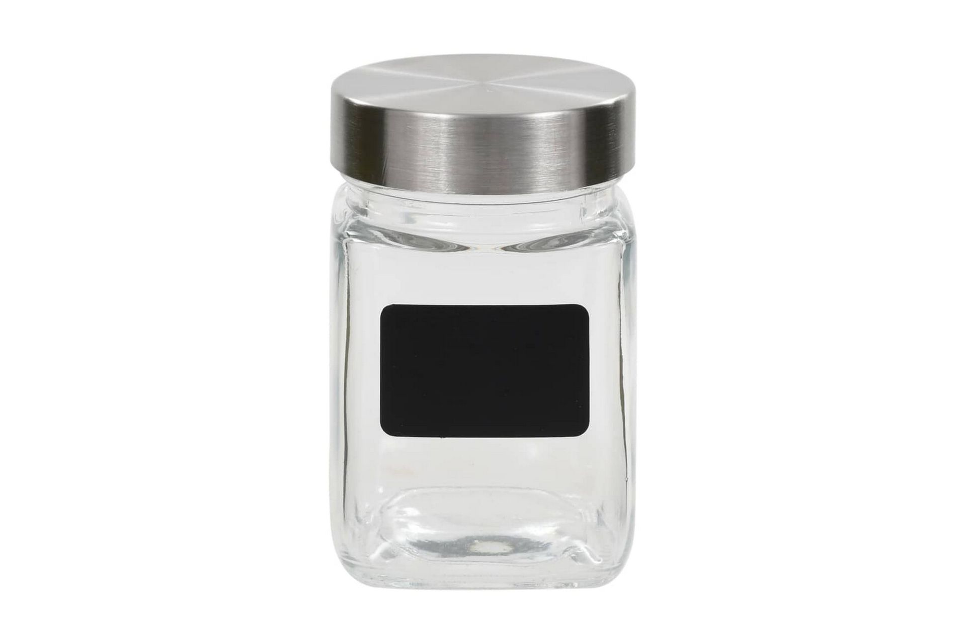 Oppbevaringskrukker med etikett 12 stk 300 ml - Oppbevaring - Oppbevaring til småting - Oppbevaringskrukke