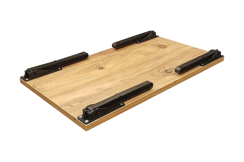 Bourdeau Datastativ 25 cm - Tre/natur/Svart - Oppbevaring - Oppbevaring til småting - Oppbevaringsstativ - Laptop stativ
