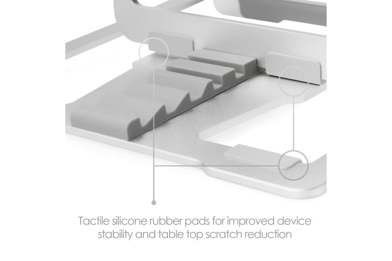 Laptopstativ Desire2 Supreme Lite Portable Sølv - Sølv - Oppbevaring - Oppbevaring til småting - Oppbevaringsstativ - Laptop stativ