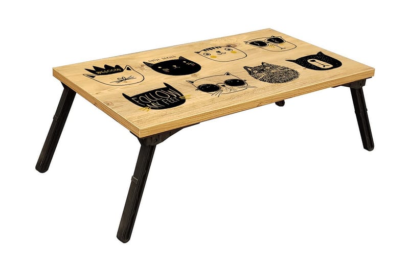 Rademacher Datastativ 25 cm - Tre/natur/Svart - Oppbevaring - Oppbevaring til småting - Oppbevaringsstativ - Laptop stativ