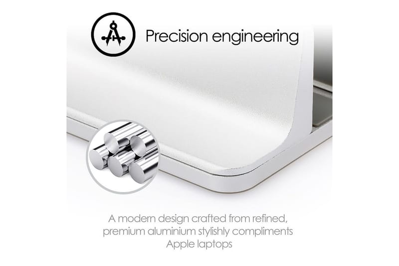 Bordstativ Desire2 for Mac/Ultrabooks - Sølv - Oppbevaring - Oppbevaring til småting - Oppbevaringsstativ - Laptop stativ