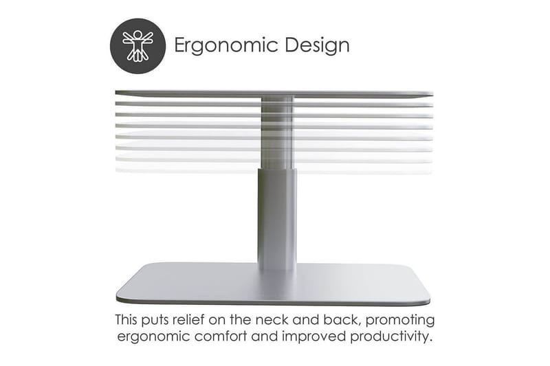 Datastativ Desire2 Vertikalt Justerbart - Sølv - Oppbevaring - Oppbevaring til småting - Oppbevaringsstativ - Laptop stativ