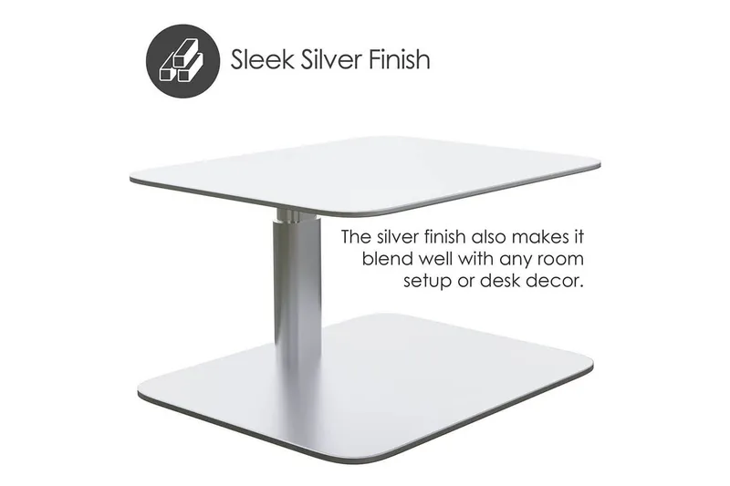 Datastativ Desire2 Vertikalt Justerbart - Sølv - Oppbevaring - Oppbevaring til småting - Oppbevaringsstativ - Laptop stativ