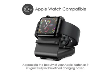 Ladestativ Desire2 Ladestativ for Apple Watch Svart - Svart - Oppbevaring - Oppbevaring til småting - Oppbevaringsstativ - Mobilstativ