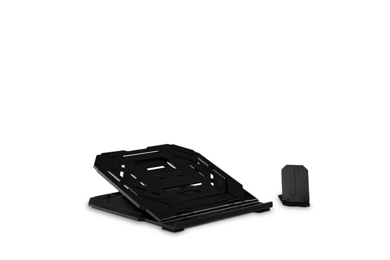 Laptopstativ Desire2 2-i-1 360 Roterbar Svart - Svart - Oppbevaring - Oppbevaring til småting - Oppbevaringsstativ - Laptop stativ