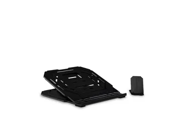 Laptopstativ Desire2 2-i-1 360 Roterbar Svart - Svart - Oppbevaring - Oppbevaring til småting - Oppbevaringsstativ - Laptop stativ
