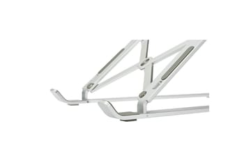 Laptopstativ Desire2 Sammenleggbar X-format Aluminium Sølv - Sølv - Oppbevaring - Oppbevaring til småting - Oppbevaringsstativ - Laptop stativ