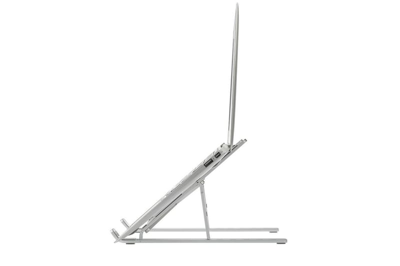 Laptopstativ Desire2 Sammenleggbar X-format Aluminium Sølv - Sølv - Oppbevaring - Oppbevaring til småting - Oppbevaringsstativ - Laptop stativ