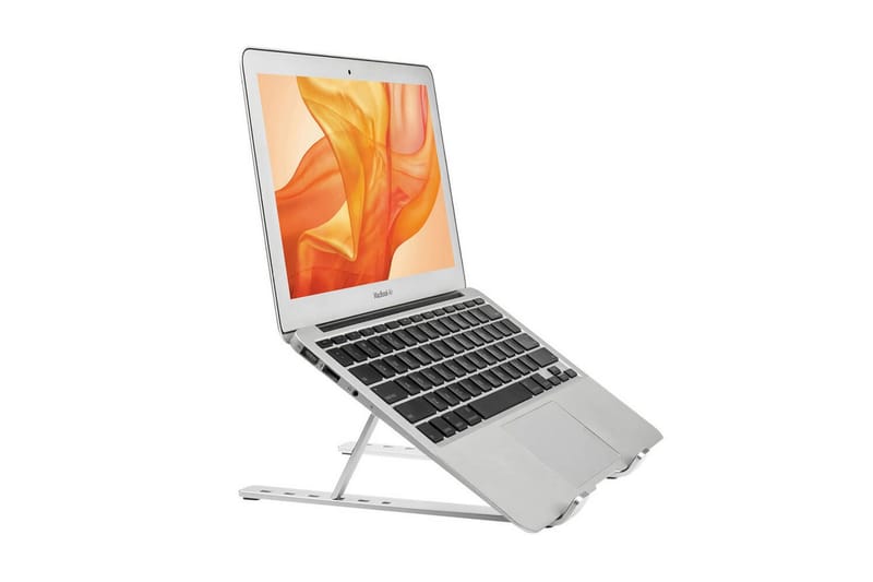 Laptopstativ Desire2 Sammenleggbar X-format Aluminium Sølv - Sølv - Oppbevaring - Oppbevaring til småting - Oppbevaringsstativ - Laptop stativ