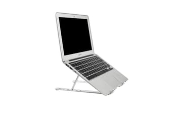 Laptopstativ Desire2 Sammenleggbar X-format Aluminium Sølv - Sølv - Oppbevaring - Oppbevaring til småting - Oppbevaringsstativ - Laptop stativ
