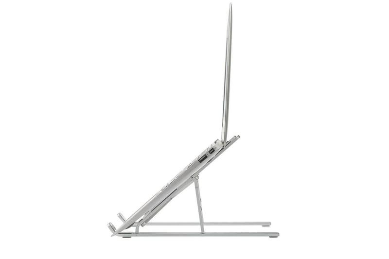 Laptopstativ Desire2 Sammenleggbar X-format Aluminium Sølv - Sølv - Oppbevaring - Oppbevaring til småting - Oppbevaringsstativ - Laptop stativ