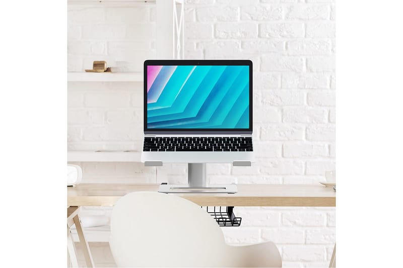Laptopstativ Desire2 Vertikalt Justerbart - Sølv - Oppbevaring - Oppbevaring til småting - Oppbevaringsstativ - Laptop stativ
