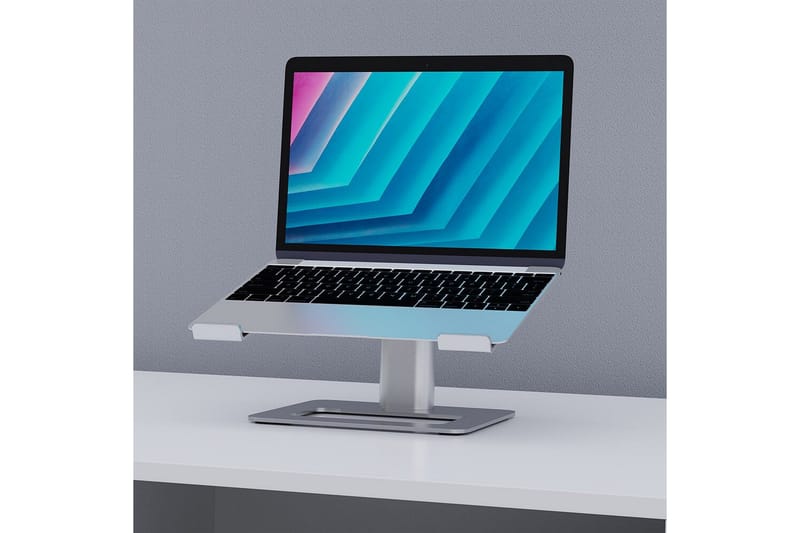 Laptopstativ Desire2 Vertikalt Justerbart - Sølv - Oppbevaring - Oppbevaring til småting - Oppbevaringsstativ - Laptop stativ