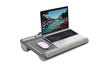 Laptopstativ for knærne Desire2 Grå - Grå - Oppbevaring - Oppbevaring til småting - Oppbevaringsstativ - Laptop stativ