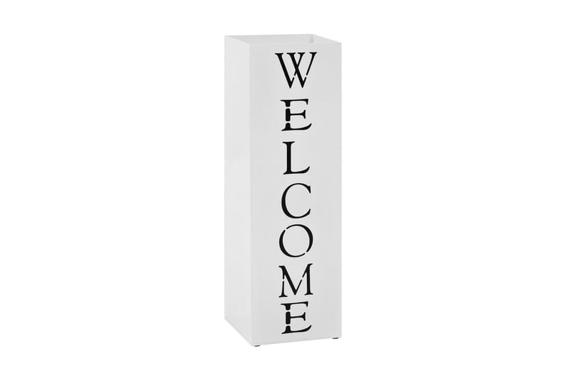 Paraplystativ Welcome stål hvit - Oppbevaring - Oppbevaring til småting - Oppbevaringsstativ - Paraplystativ