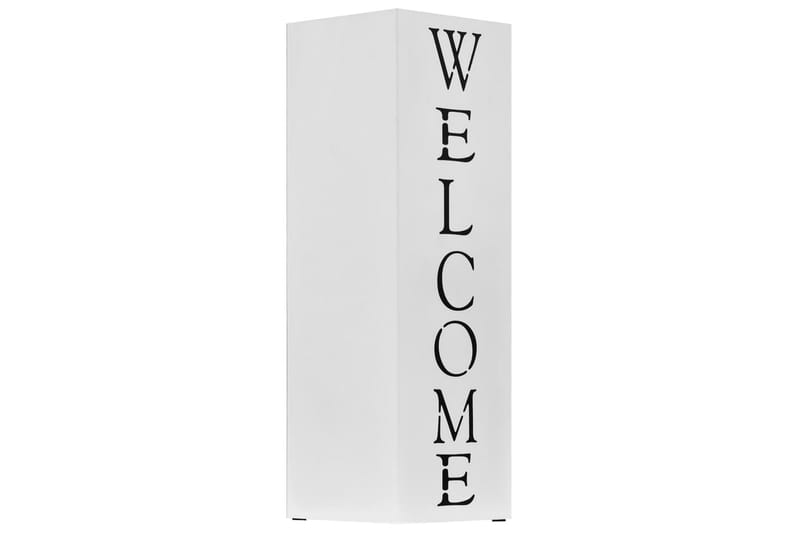 Paraplystativ Welcome stål hvit - Oppbevaring - Oppbevaring til småting - Oppbevaringsstativ - Paraplystativ