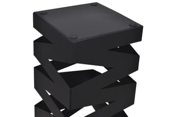 Sort kvadratisk Paraplyholder Stokk i stål 48,5 cm - Oppbevaring - Oppbevaring til småting - Oppbevaringsstativ - Paraplystativ