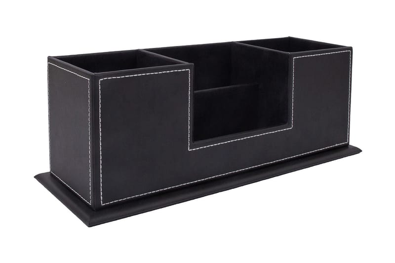 Walter Pennholder Svart lær - Oppbevaring - Oppbevaring til småting - Oppbevaringsstativ - Pennstativ