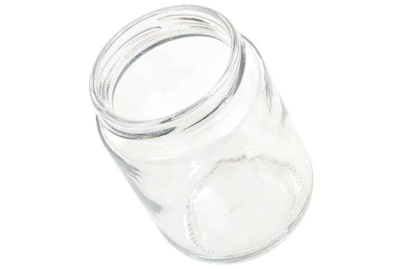 Syltetøyglass med røde lokk 96 stk 230 ml - Oppbevaring - Oppbevaring til småting - Oppbevaringskrukke