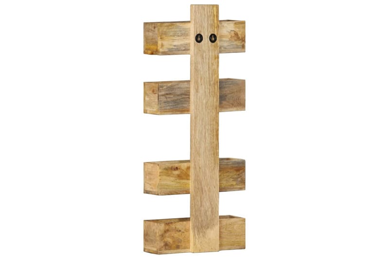 Vegghengt magasinhylle 30x11x72 cm heltre mango - Oppbevaring - Oppbevaring til småting