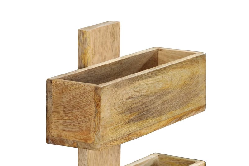 Vegghengt magasinhylle 30x11x72 cm heltre mango - Oppbevaring - Oppbevaring til småting