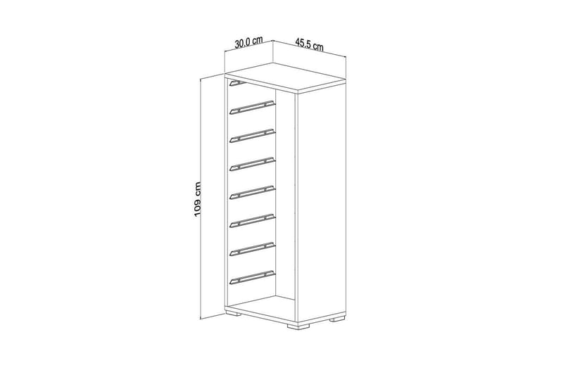 Versa Oppbevaringsbokser 45,5 cm - Blå/Hvit - Oppbevaring - Oppbevaring til småting - Oppbevaringsbokser