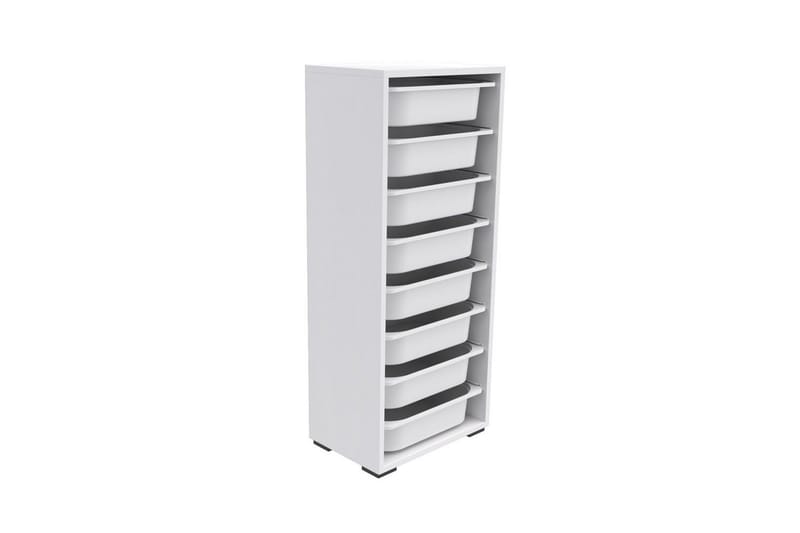 Versa Oppbevaringsbokser 45,5 cm - Hvit - Oppbevaring - Oppbevaring til småting - Oppbevaringsbokser