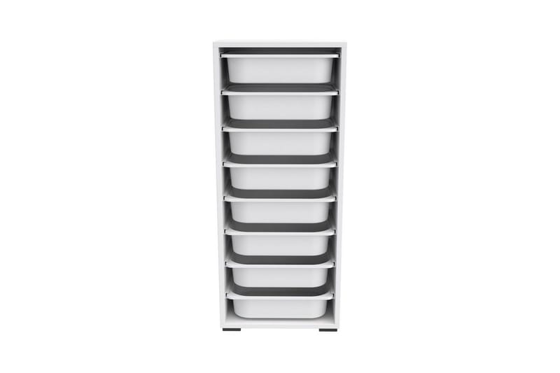 Versa Oppbevaringsbokser 45,5 cm - Hvit - Oppbevaring - Oppbevaring til småting - Oppbevaringsbokser