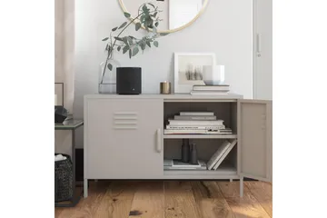Bradford Skänk 100x40 cm Ljusgrå Dorel Home Ljusgrå - Oppbevaring - Oppbevaringsmøbler - Sideboard & skjenker