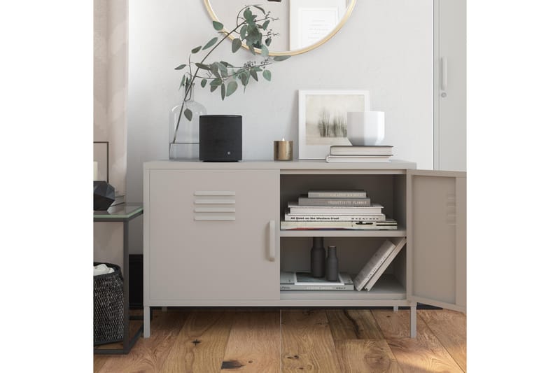 Bradford Skänk 100x40 cm Ljusgrå Queer Eye Ljusgrå - Oppbevaring - Oppbevaringsmøbler - Sideboard & skjenker