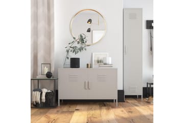 Bradford Skänk 100x40 cm Ljusgrå Dorel Home Ljusgrå - Oppbevaring - Oppbevaringsmøbler - Sideboard & skjenker