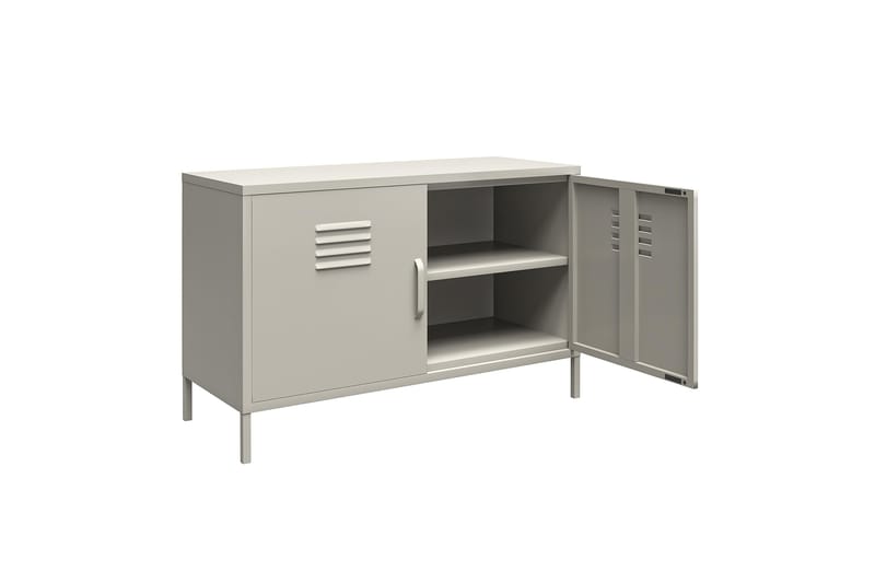 Bradford Skänk 100x40 cm Ljusgrå Queer Eye Ljusgrå - Oppbevaring - Oppbevaringsmøbler - Sideboard & skjenker