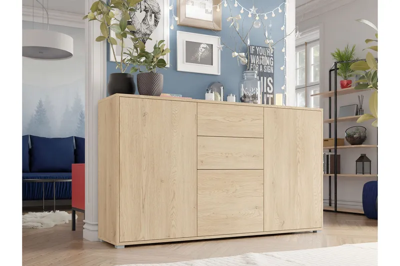 Agawal Skjenk 141x41 cm - Brun - Oppbevaring - Oppbevaringsmøbler - Sideboard & skjenker