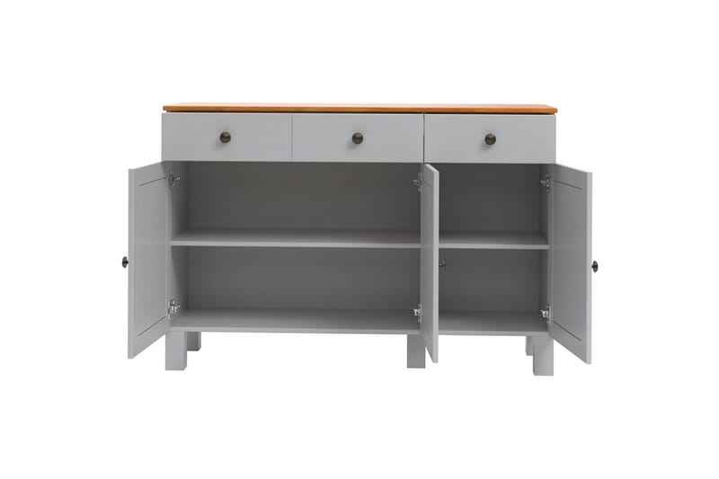 Alby Skjenk 125 cm - Grå - Oppbevaring - Oppbevaringsmøbler - Sideboard & skjenker