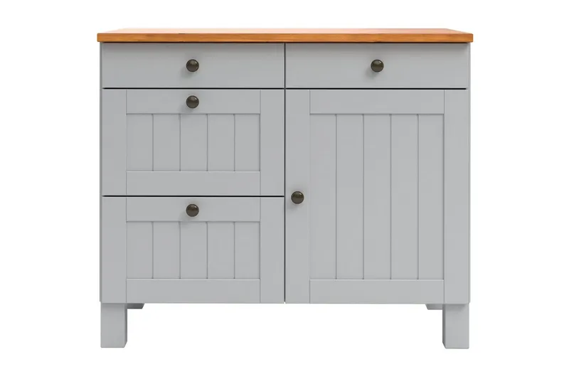 Alby Skjenk 85 cm - Grå - Oppbevaring - Oppbevaringsmøbler - Sideboard & skjenker