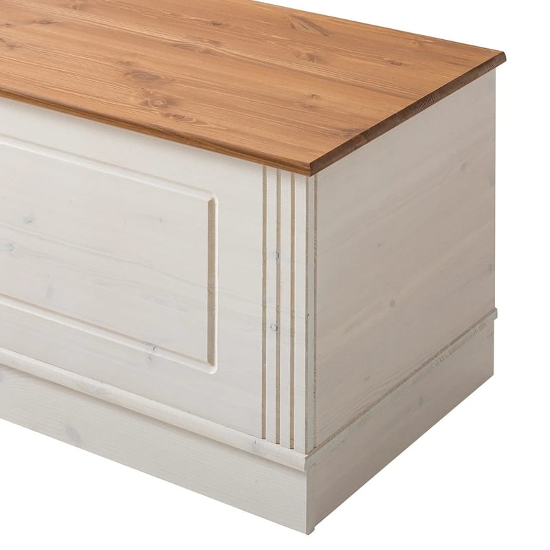 Anita Oppbevaringskiste 80 cm - Hvit/Honning - Oppbevaring - Oppbevaringsmøbler - Oppbevaringskiste