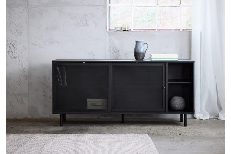 Annabel Kommode 160 cm - Svart - Oppbevaring - Oppbevaringsmøbler - Sideboard & skjenker