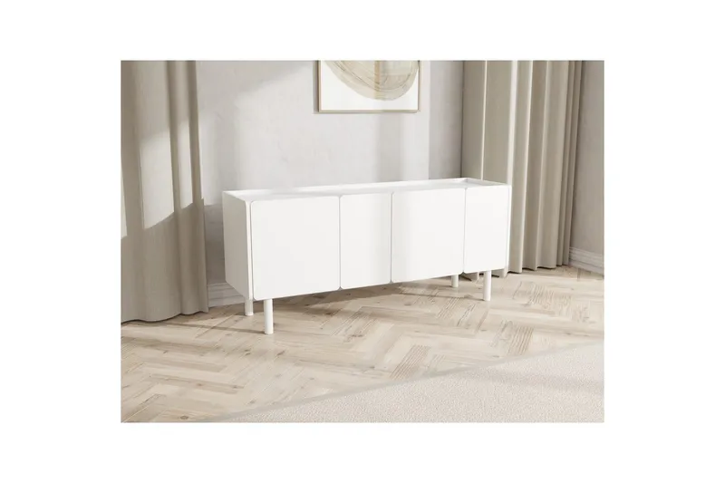 Anno Skjenk 160 cm - Hvit - Oppbevaring - Oppbevaringsmøbler - Sideboard & skjenker