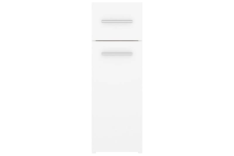 Apotekskap hvit 20x45,5x60 cm sponplater - Hvit - Kjøpmannsdisk - Kommode