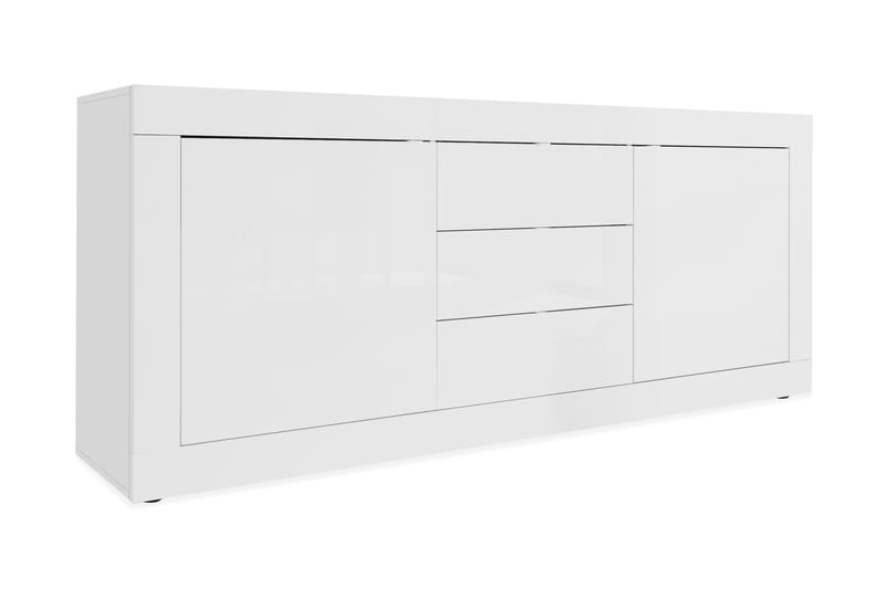 Basic Skjenk 210 cm - Hvit - Sideboard & skjenker