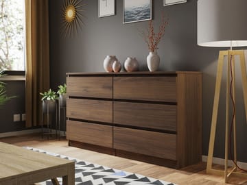 Basildon kommode 138 cm - brun - Oppbevaring - Oppbevaringsmøbler - Kommode