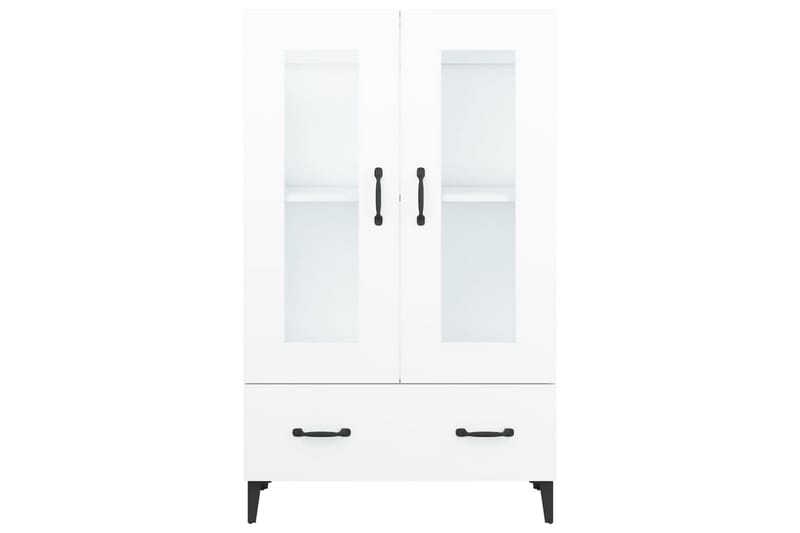 beBasic Highboard hvit 70x31x115 cm konstruert tre - Hvit - Oppbevaring - Oppbevaringsmøbler - Sideboard & skjenker