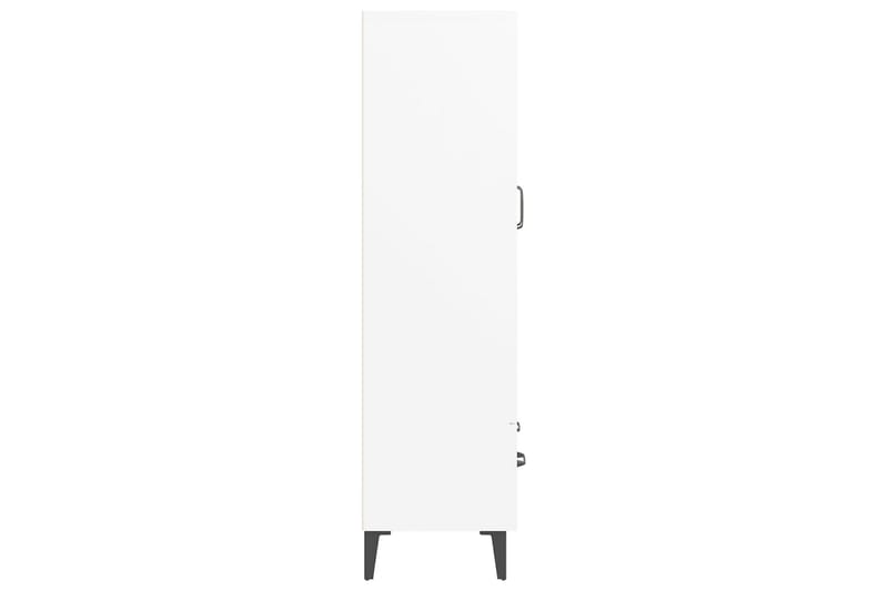 beBasic Highboard hvit 70x31x115 cm konstruert tre - Hvit - Oppbevaring - Oppbevaringsmøbler - Sideboard & skjenker