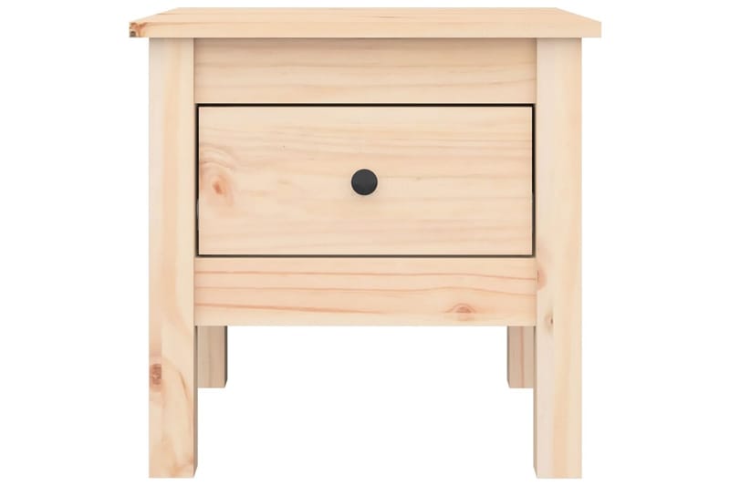 beBasic Sidebord 2 stk 40x40x39 cm heltre furu - Brun - Sideboard & skjenker