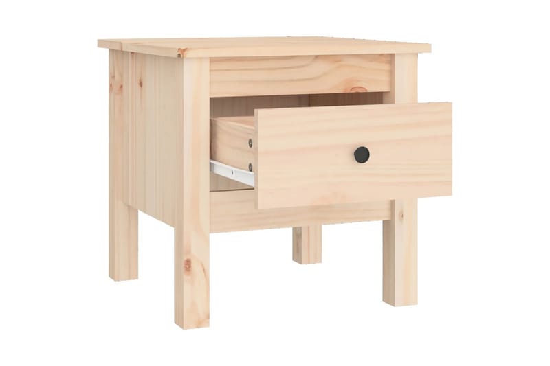 beBasic Sidebord 2 stk 40x40x39 cm heltre furu - Brun - Oppbevaring - Oppbevaringsmøbler - Sideboard & skjenker