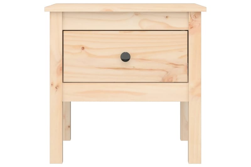 beBasic Sidebord 2 stk 50x50x49 cm heltre furu - Brun - Sideboard & skjenker