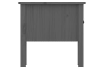 beBasic Sidebord 2 stk grå 50x50x49 cm heltre furu - GrÃ¥ - Oppbevaring - Oppbevaringsmøbler - Sideboard & skjenker